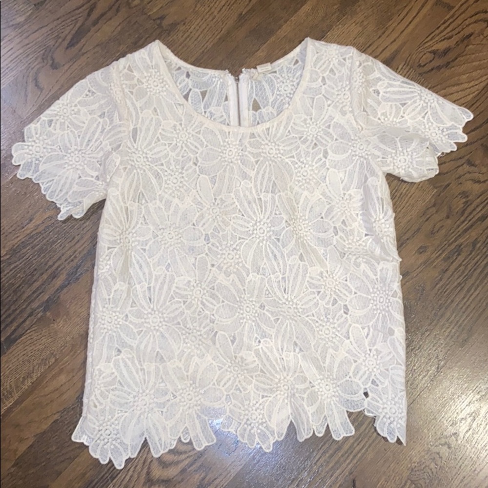 Summer crochet floral top 🌸